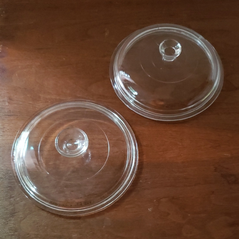2 different Clear Pot Lid Replacements